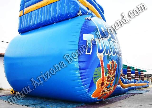 Blue Turbulence three lane water slide rental Phoenix AZ